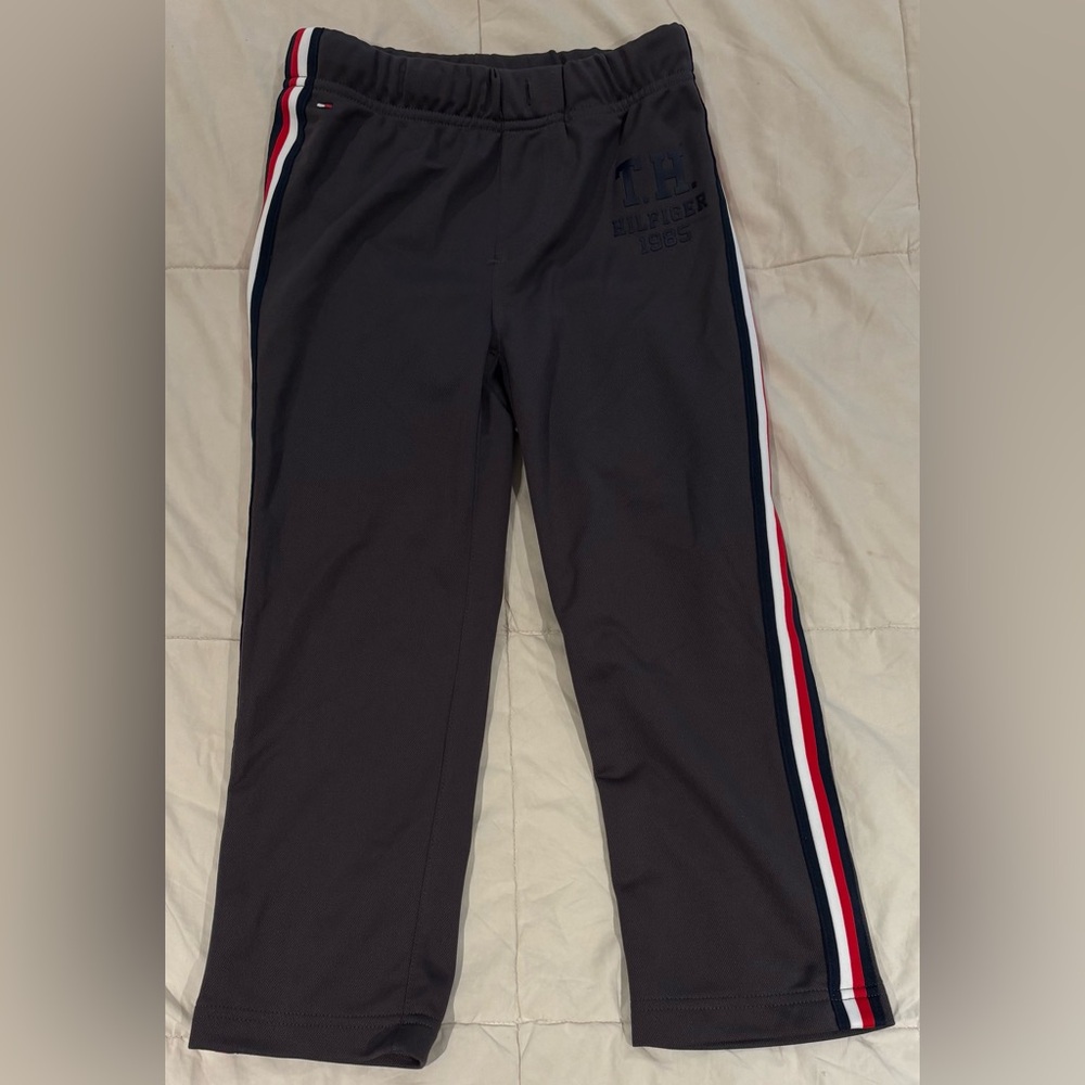 Kids Tommy Hilfiger Midnight Blue Side Stripe track Pants, Size S Kids 6